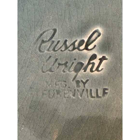 Russel Wright - Steubenville American Modern - Seafoam 10" Dinner Plate - Picture 3 of 4